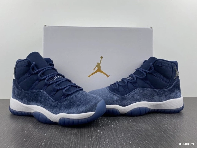Rep TB 11 AR0715-441 Midnight Navy Jordan WMNS Air Velvet 0708